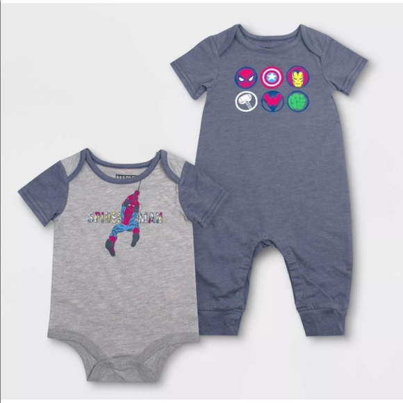 New 3-6 baby boy rampers